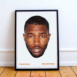 Frank Ocean Poster, Channel ORANGE Print - thinking Bout You" OFWGKTA pirámides tyler