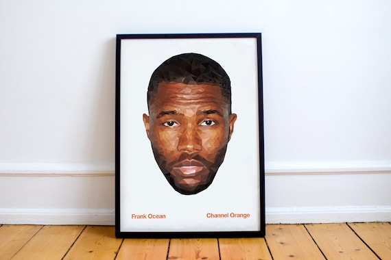 Frank Ocean Poster, Channel ORANGE Print - Thinkin Bout You