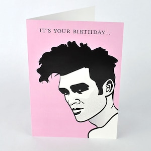 Morrissey Birthday Card i've Come to Wish You an - Etsy