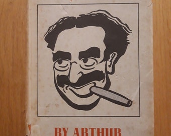 Groucho Marx Poster. Redrawing of Arthur Marx Book 'groucho'. Duck
