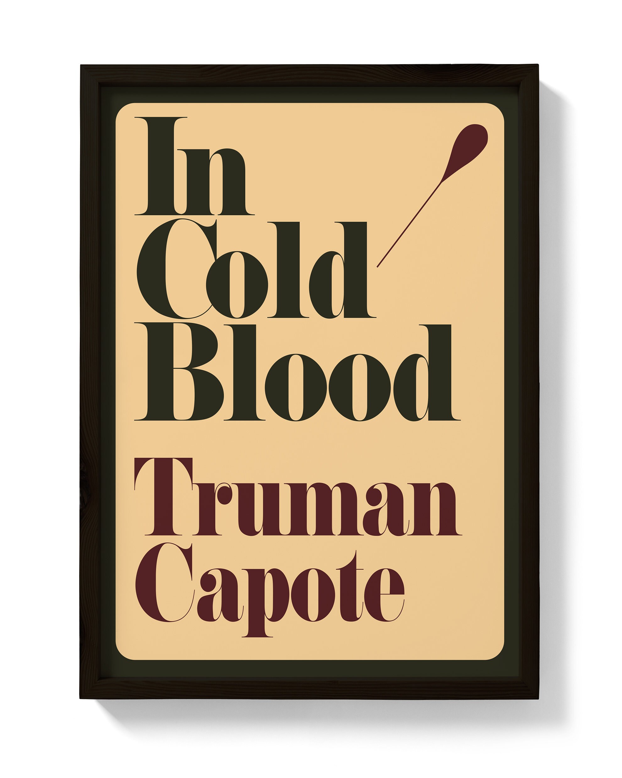 In Cold Blood First Edition Print of the Truman Capote Novel