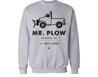 Mr Plow Christmas Jumper Sweater