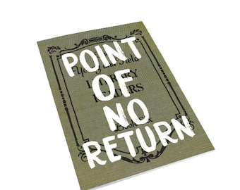 Point Of No Return as a Notebook! Michael J Fox 1980s back to the future III 3  michael j fox, doc emmett brown, marty mcfly