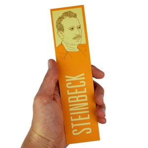 John Steinbeck Bookmark! of mice and men, east of eden, the grapes of wrath,