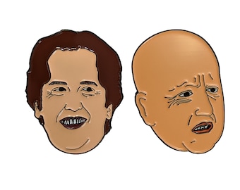 Stevie Janowski enamel pins! This Is Who I Am Without You! Eastbound and Down, Kenny powers, Steve Little , Maria,