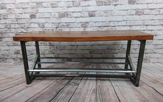 Hallway Bench With Shoe Storage Etsy