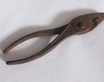 Rusty Pliers, Soviet Vintage Tools, Industrial Decor