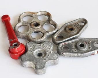Vintage Hardware Huge 7.8 Vintage Water Faucet Handle Extra Large Soviet Valve Knob Idustrial Decor Steampunk Supply.