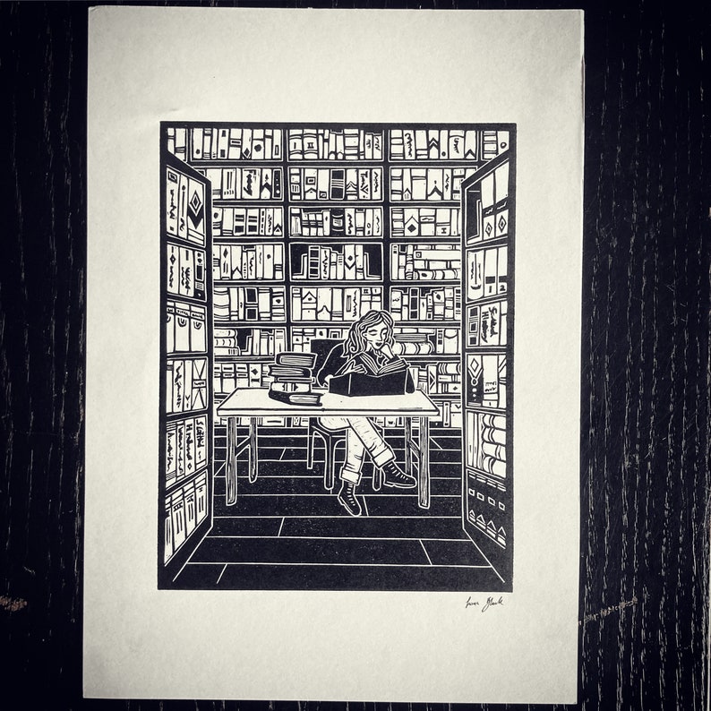 Library Reader - Etsy