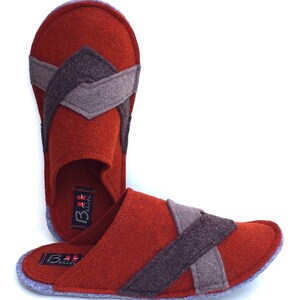 Wool Felt Warm Home Slippers