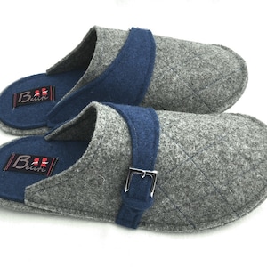 Wool Felt Warm Home Slippers