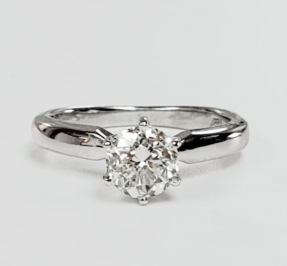 SALE!!! 0.90 ct GIA Round Brilliant Diamond 14kw Solitaire Ring with Free Shipping