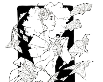 Paper Menagerie Art Print