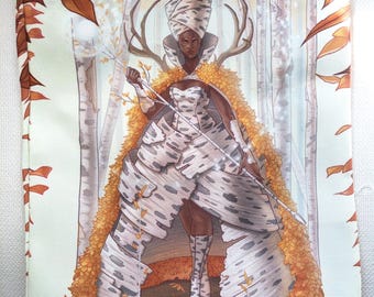 Birch Queen - Avant Garden Tote Bag
