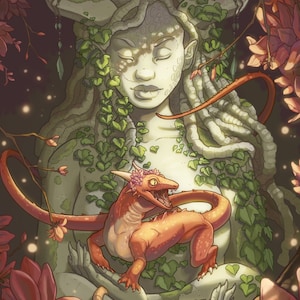 The Dragon Keeper Art Print