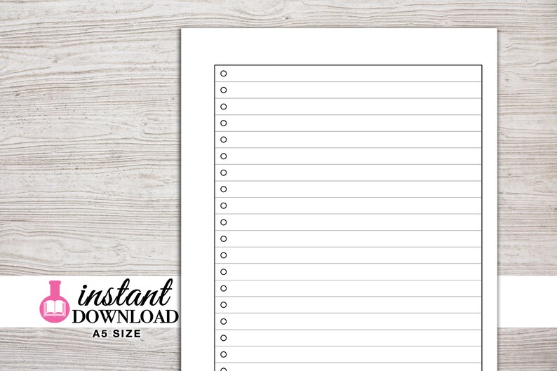 Calendars & Planners Shopping List A5 Printed Planner Inserts Kikki K