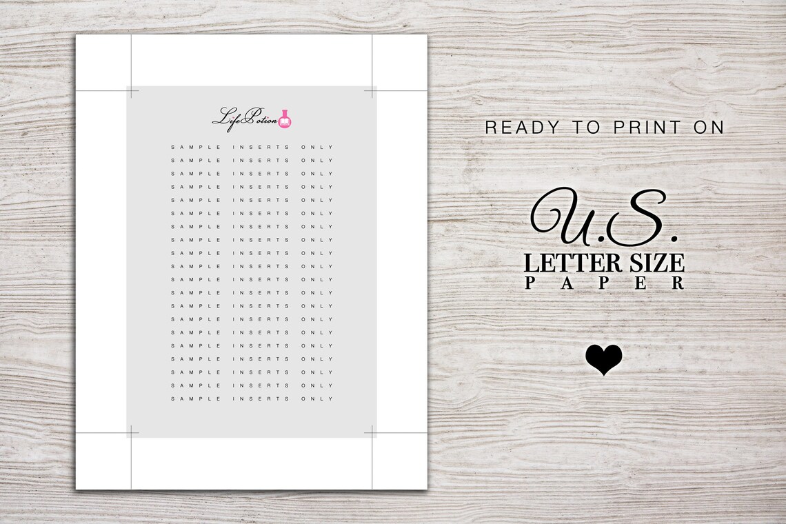 A5 Planner Printable Week on 1 Page With Notes Page - Etsy