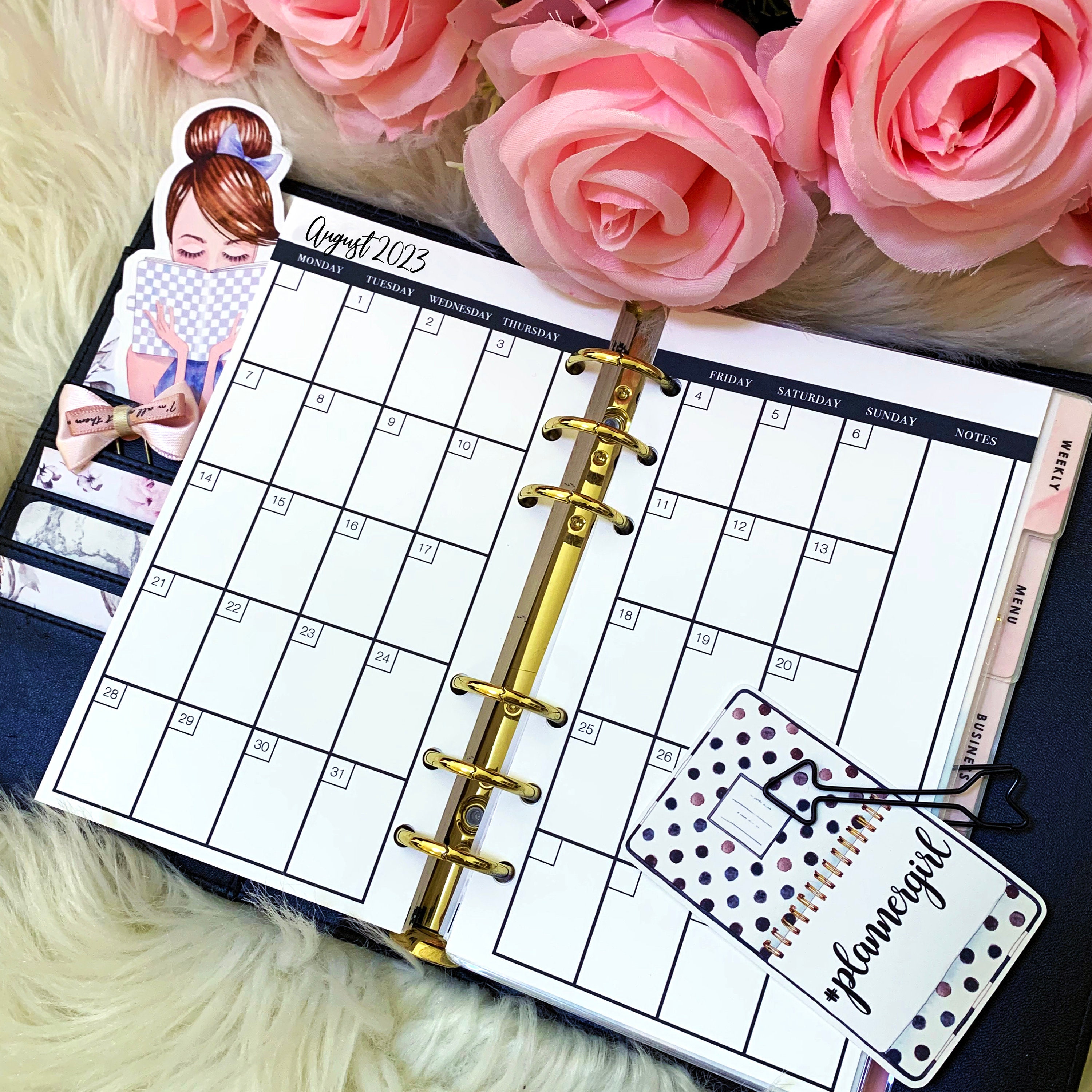 Louis Vuitton Inspired Agenda Calendar Refill Inserts & To-Do Lists –  Between Naps on the Porch