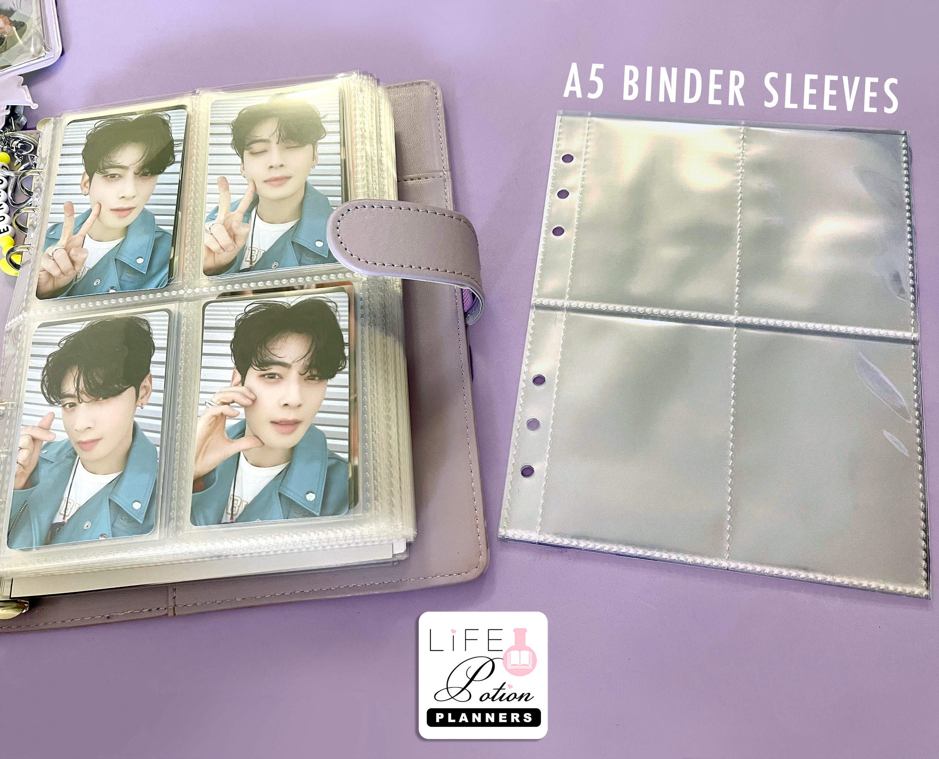 A5 Photocard Binder Diy Photocard Collect  Sticker Binder Organizer  Sleeves - A5 - Aliexpress