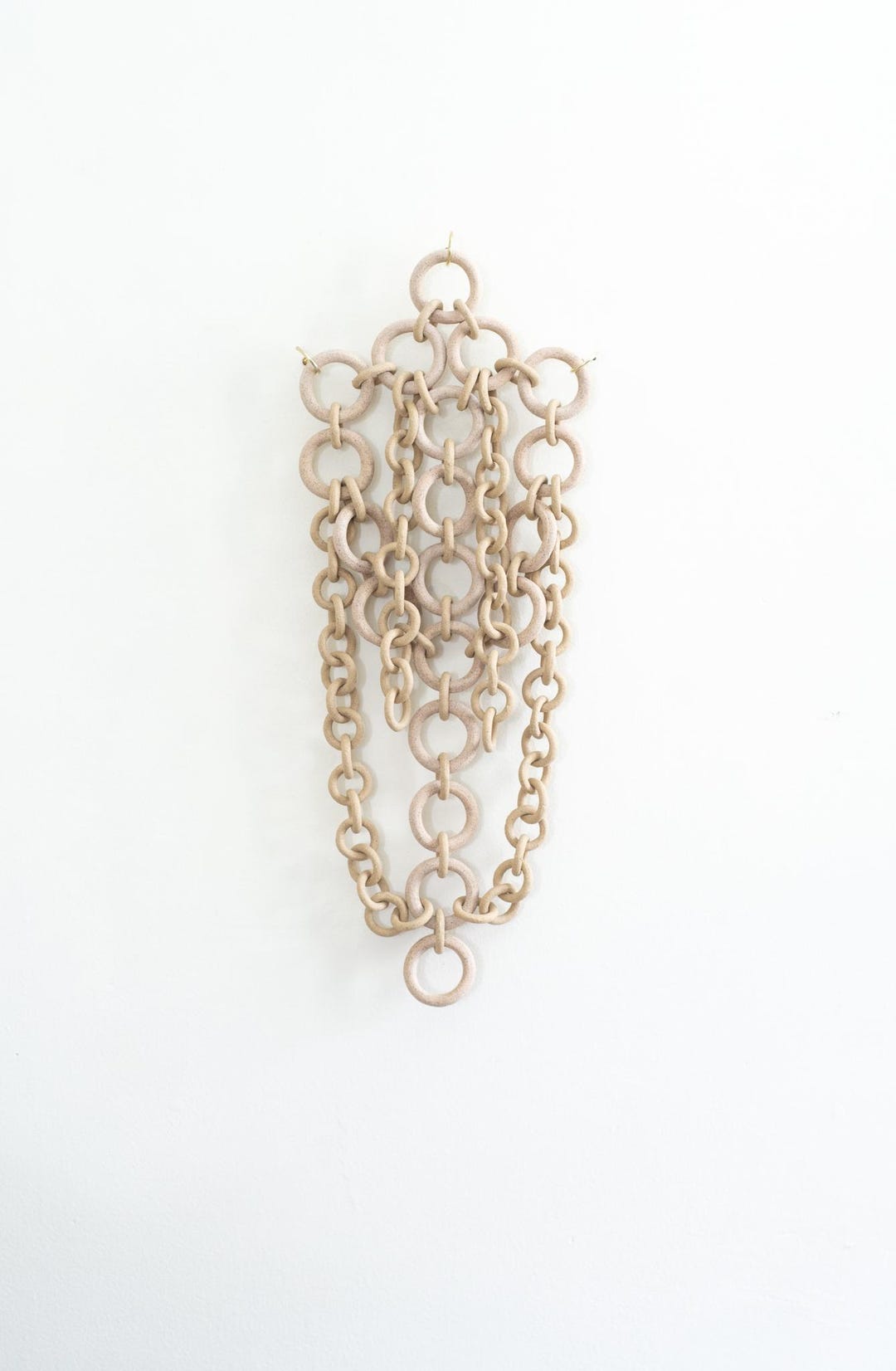 Ceramic Chainmail Ceramic Stoneware Chain Mail Sculpture, Ceramic Wall Installation - Etsy