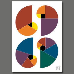 Involutes No. 8 [A4/A3 size fine art print]