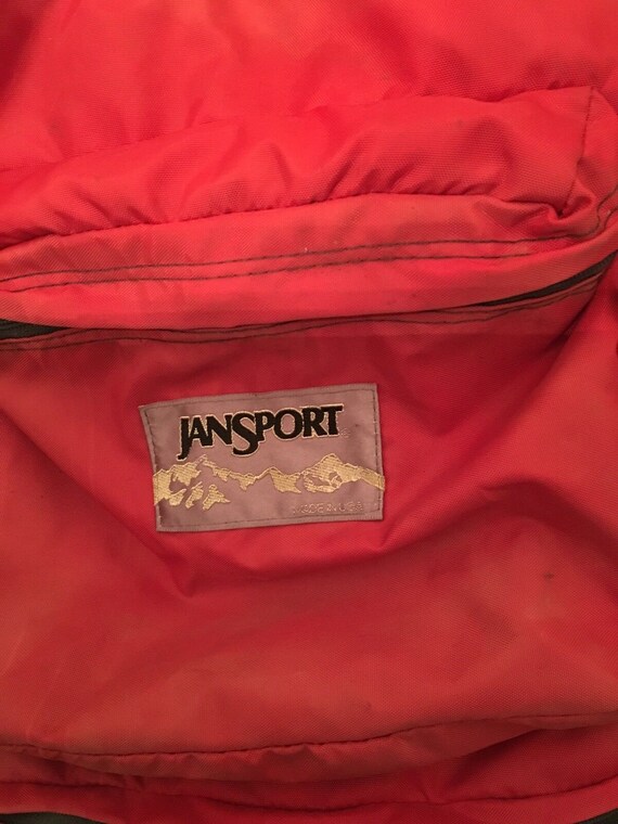Jansport External Frame Hiking Backpack Vintage Large Red - Etsy