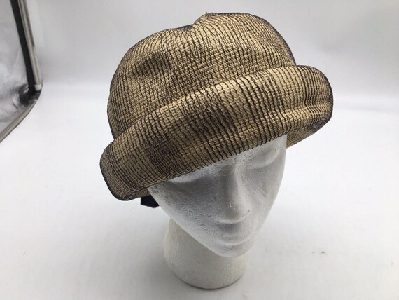 Vtg Dachettes By Lilly Dache Woven Straw Coctail … - image 1
