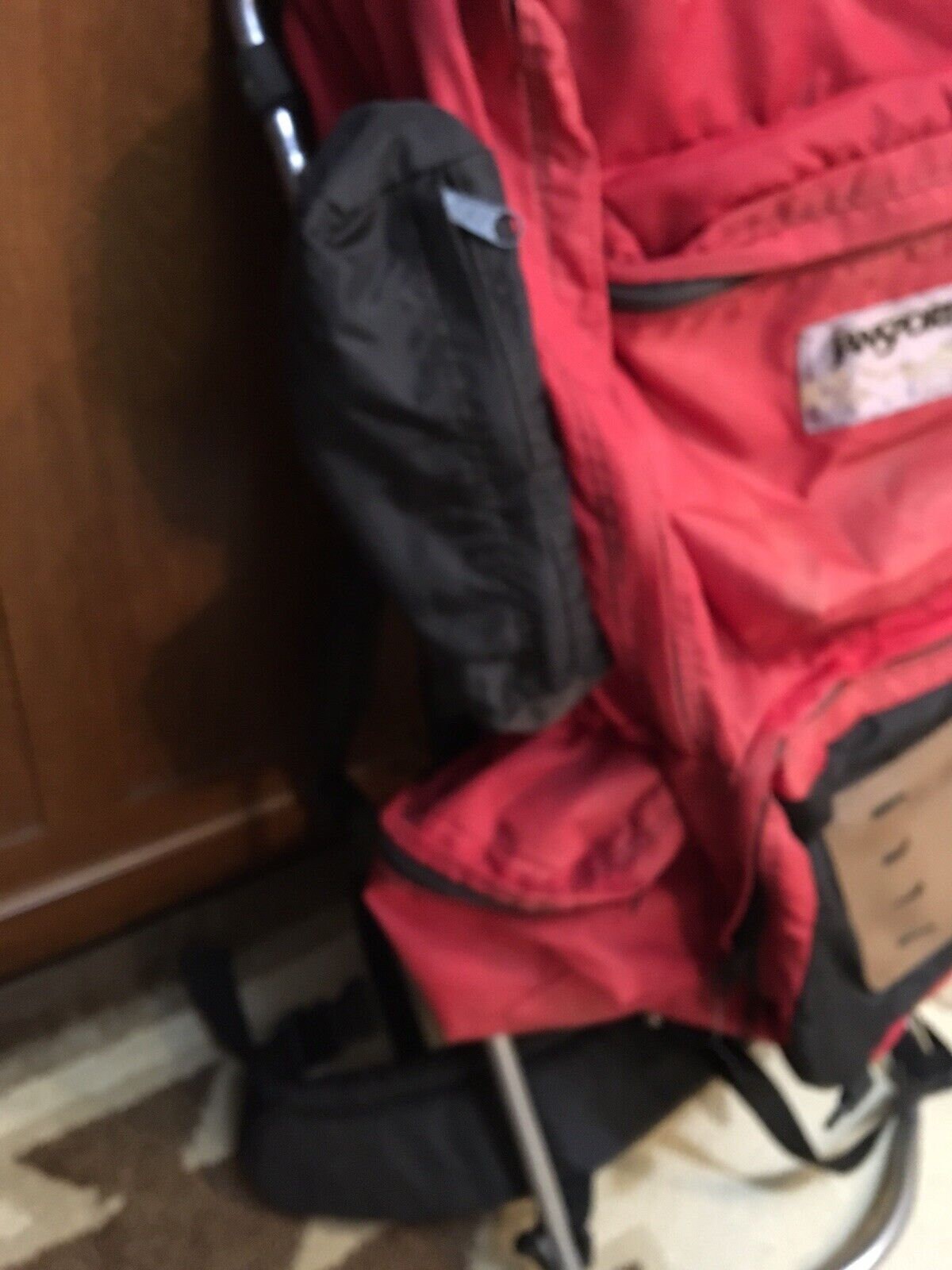 Jansport External Frame Hiking Backpack Vintage Large Red - Etsy