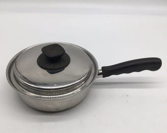 Vita Craft #5201 1.5 Qt Premium Nicronium Stainless Steel Pot Lid 5 Ply VTG USA