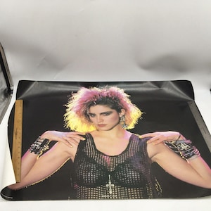 Madonna Poster Like a Virgin - Etsy