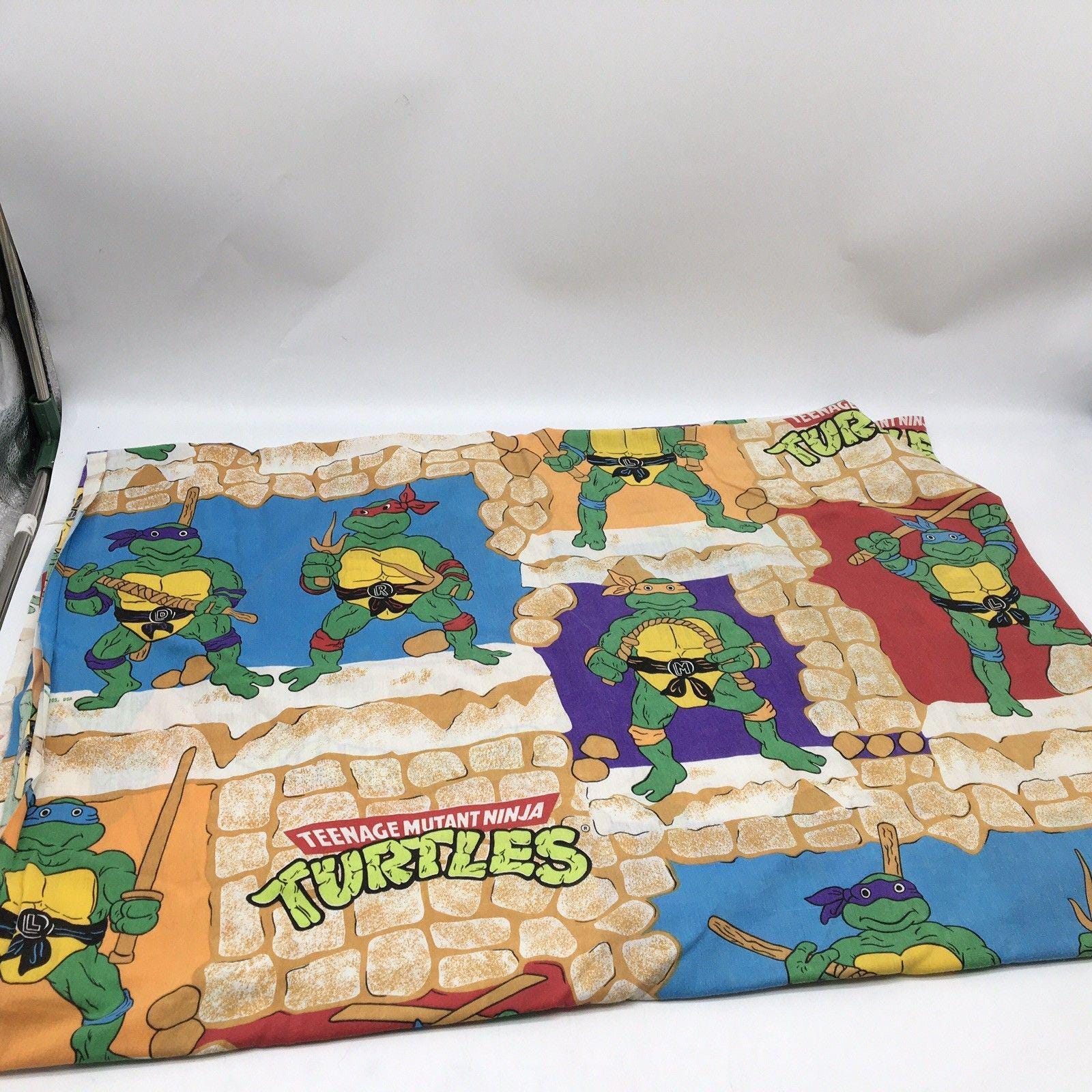 Vintage Teenage Mutant Ninja Turtles Bedding - Etsy