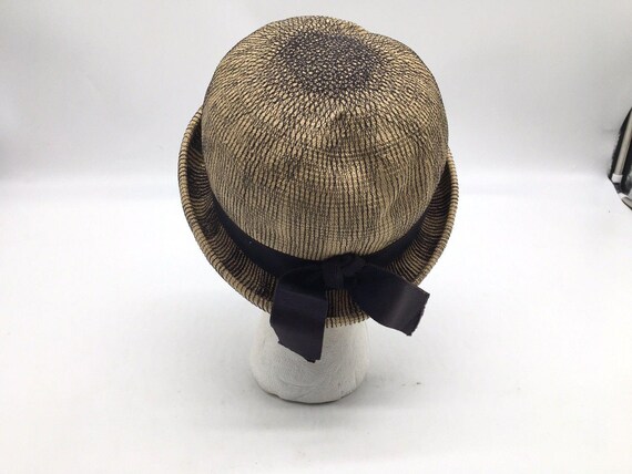 Vtg Dachettes By Lilly Dache Woven Straw Coctail … - image 3