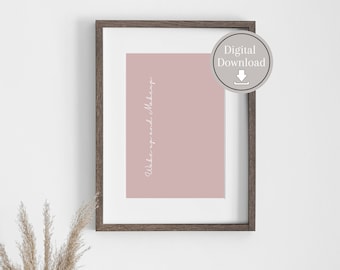 Makeup artist mua digital printable wall art | makeup artist poster | beauty salon prints | make up print | beauty print | instant download