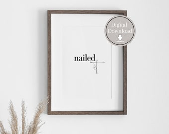 Nail studio decor  | nailed artist printable wall art poster | nail technician wall art print | nail artist decor | beauty room wall art