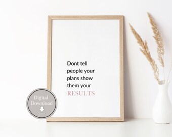 Motivational inspirational wall art poster print | inspirational print | motivational wall art poster | wall art | instant download