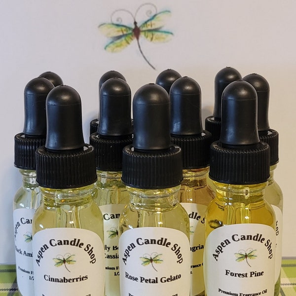 Aromatherapy Oils / .5 OZ --- Pure High Quality Fragrance Oil. Many fragrances to choose from. Free Shipping!