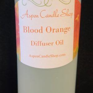 Reed Diffuser Fragrance Oil&#39;s 8 oz Refill - BLOOD ORANGE  - Free Shipping!