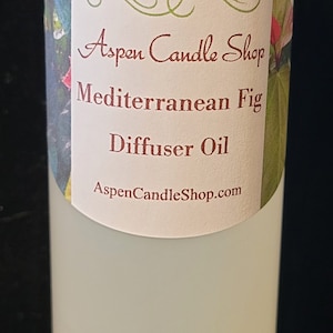 Reed Diffuser Fragrance Oil&#39;s 8 oz Refill - MEDITERRANEAN FIG  - Free Shipping!