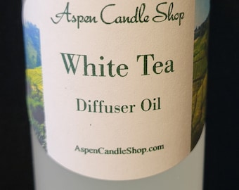 Reed Diffuser Fragrance Oil's 8 oz Refill - WHITE TEA  - Free Shipping!