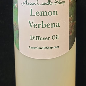 Reed Diffuser Fragrance Oil&#39;s 8 oz Refill - LEMON VERBENA  - Free Shipping!