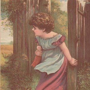 Doll Lithograph - Etsy