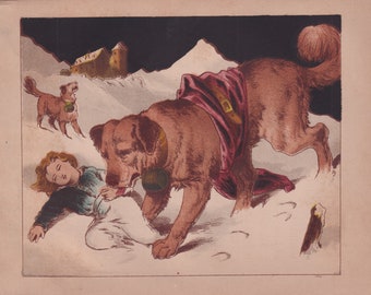 エドウィン・ランドシーア 保存 1860年 アンティークアート セント