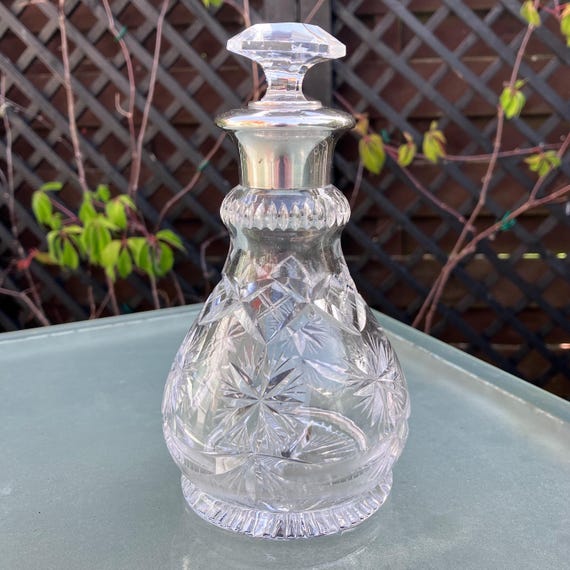 アンティーク純銀細工製品香水瓶STERLINGSILVERスターリングシルバー