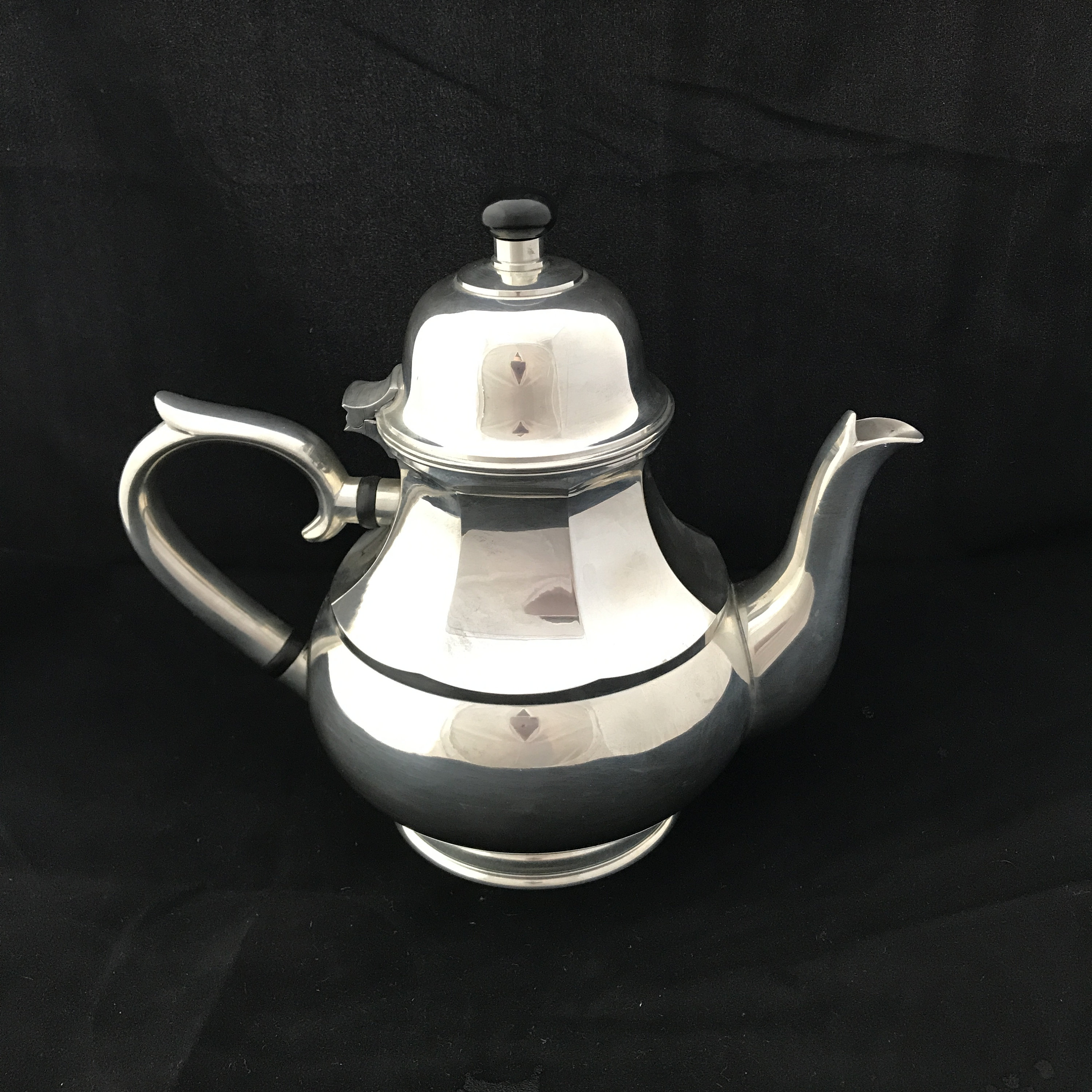 Pewter Tea Set Royal Selangor Sovereign Teapot Sugar Bowl Etsy