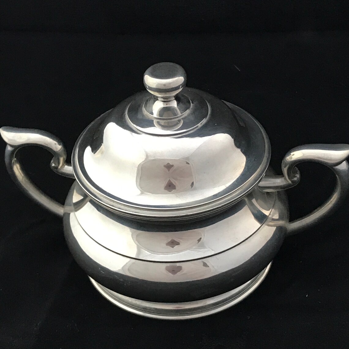Pewter Tea Set Royal Selangor Sovereign Teapot Sugar Bowl Etsy