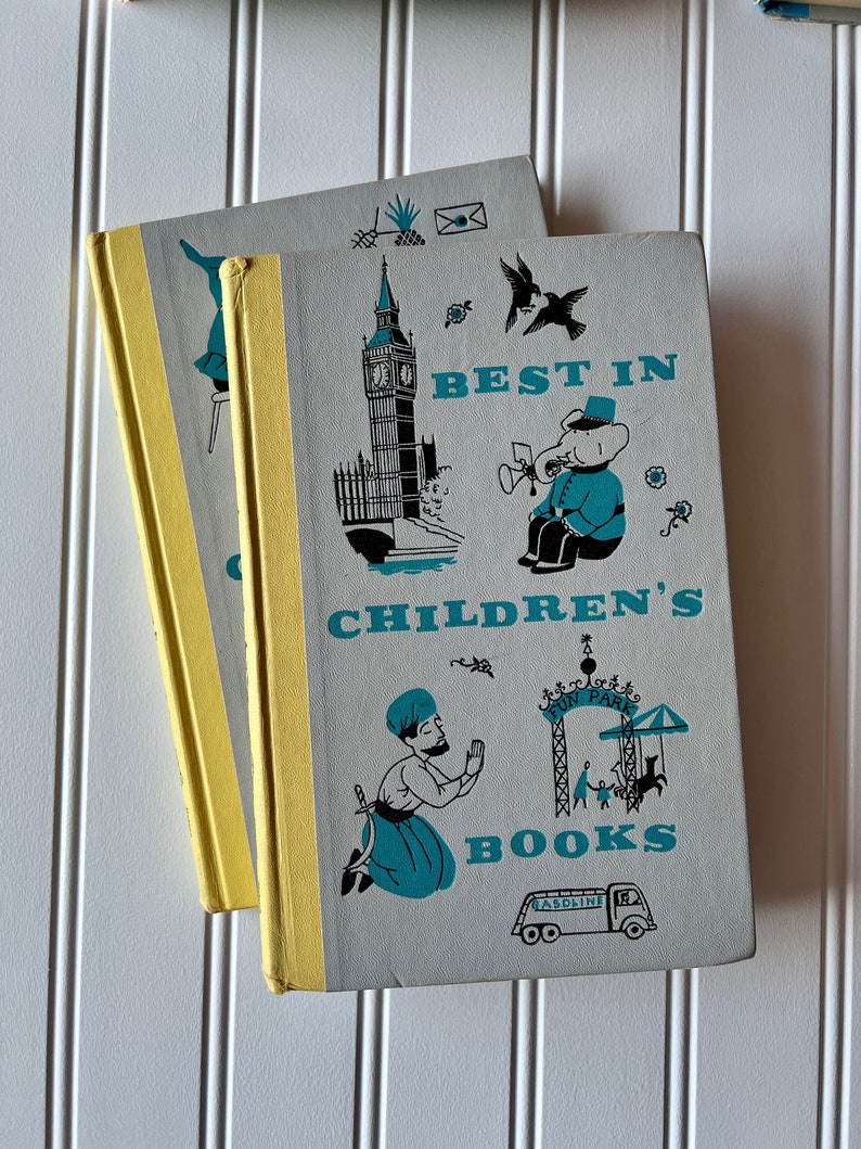 The Best in Children's Books Set of 9 Copyright 1920's 50's Etsy