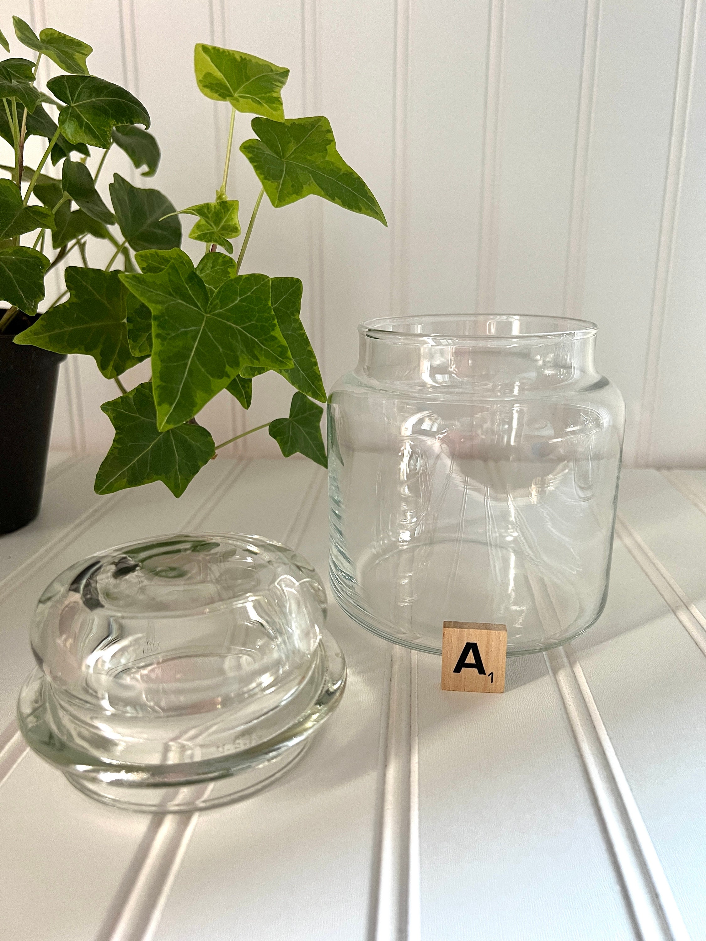 Vintage Glass Jars - Etsy
