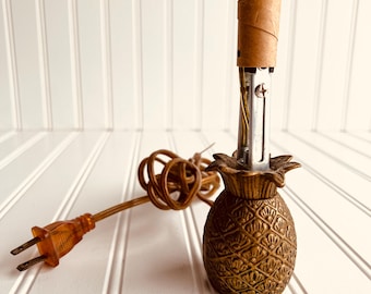 Brass Pineapple Lamp