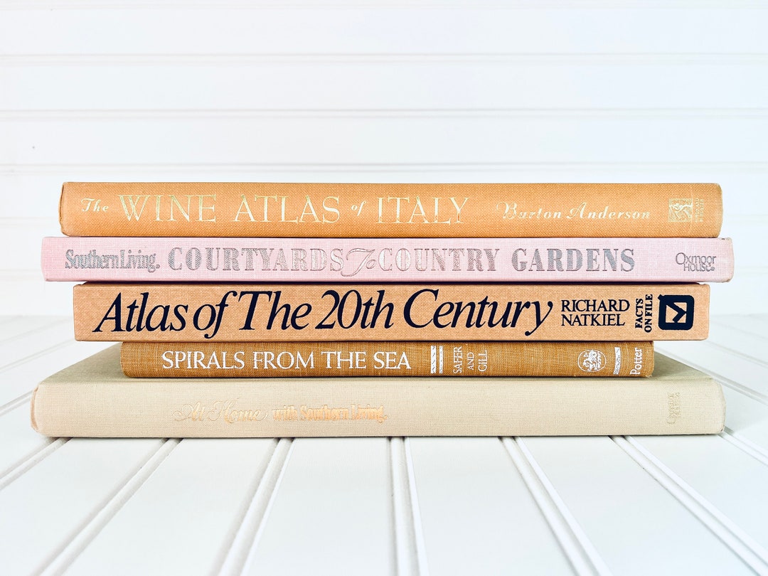Vintage Cocktail Table Books 1 Etsy