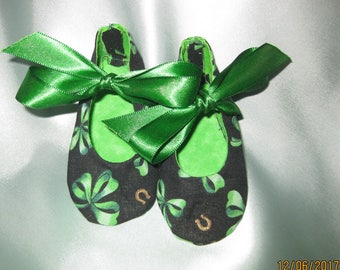 St. Patrick's Day Baby/Crib Shoes